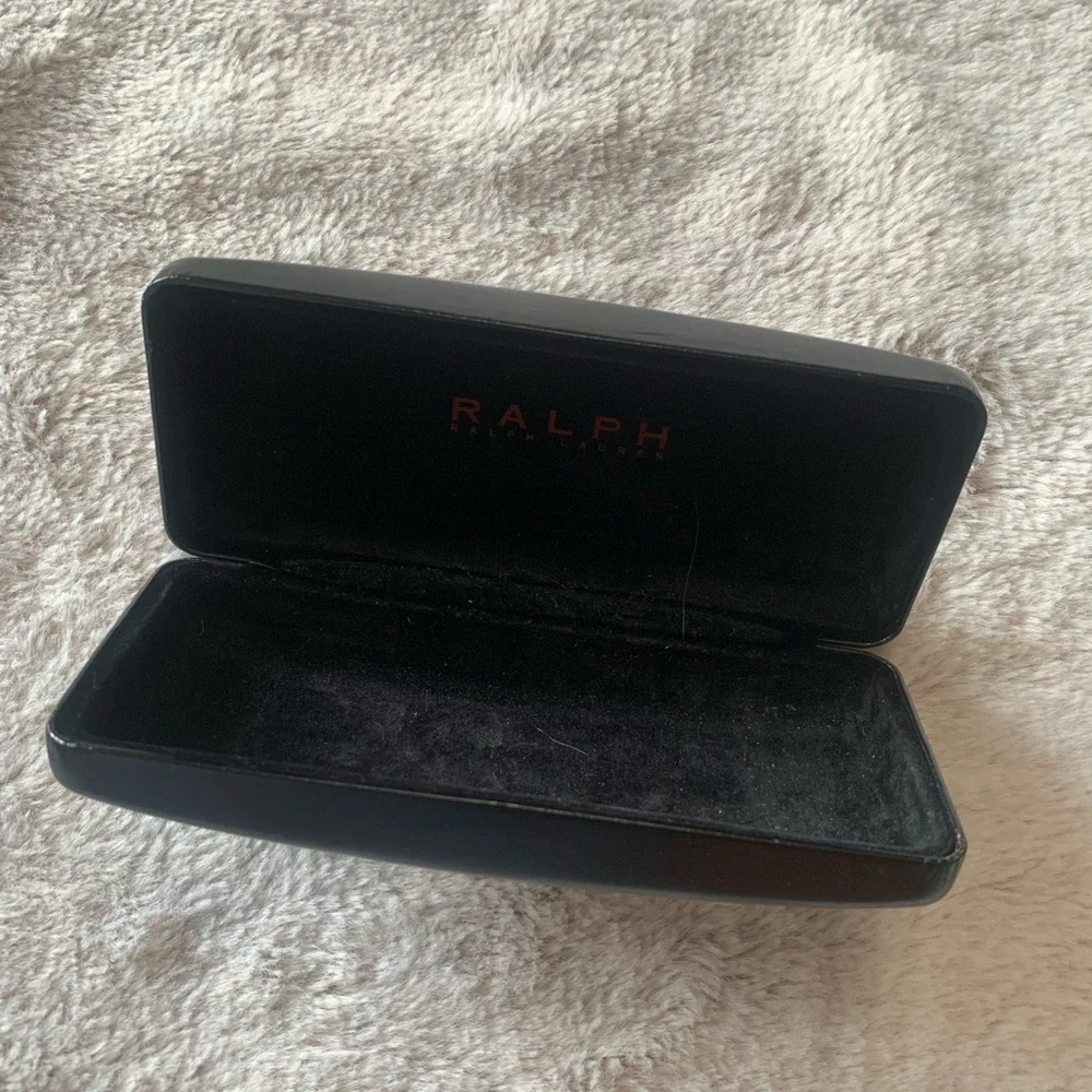 ❤Ralph Lauren Black Hard Sunglasses Case